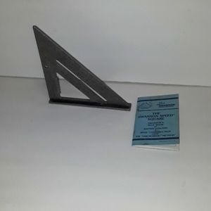 c VINTAGE ORIGINAL SWANSON SPEED SQUARE W/ BOOKLET 2000